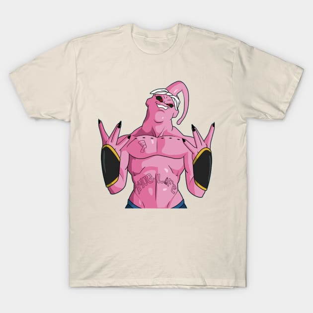 ~ Thug Super Buu ~ T-Shirt by Ozzient